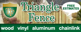 vinyl, wood, chainlink, aluminum fences, Raleigh, NC